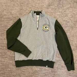 Vintage looking Green Bay Packers hoodie 47 brand size large
